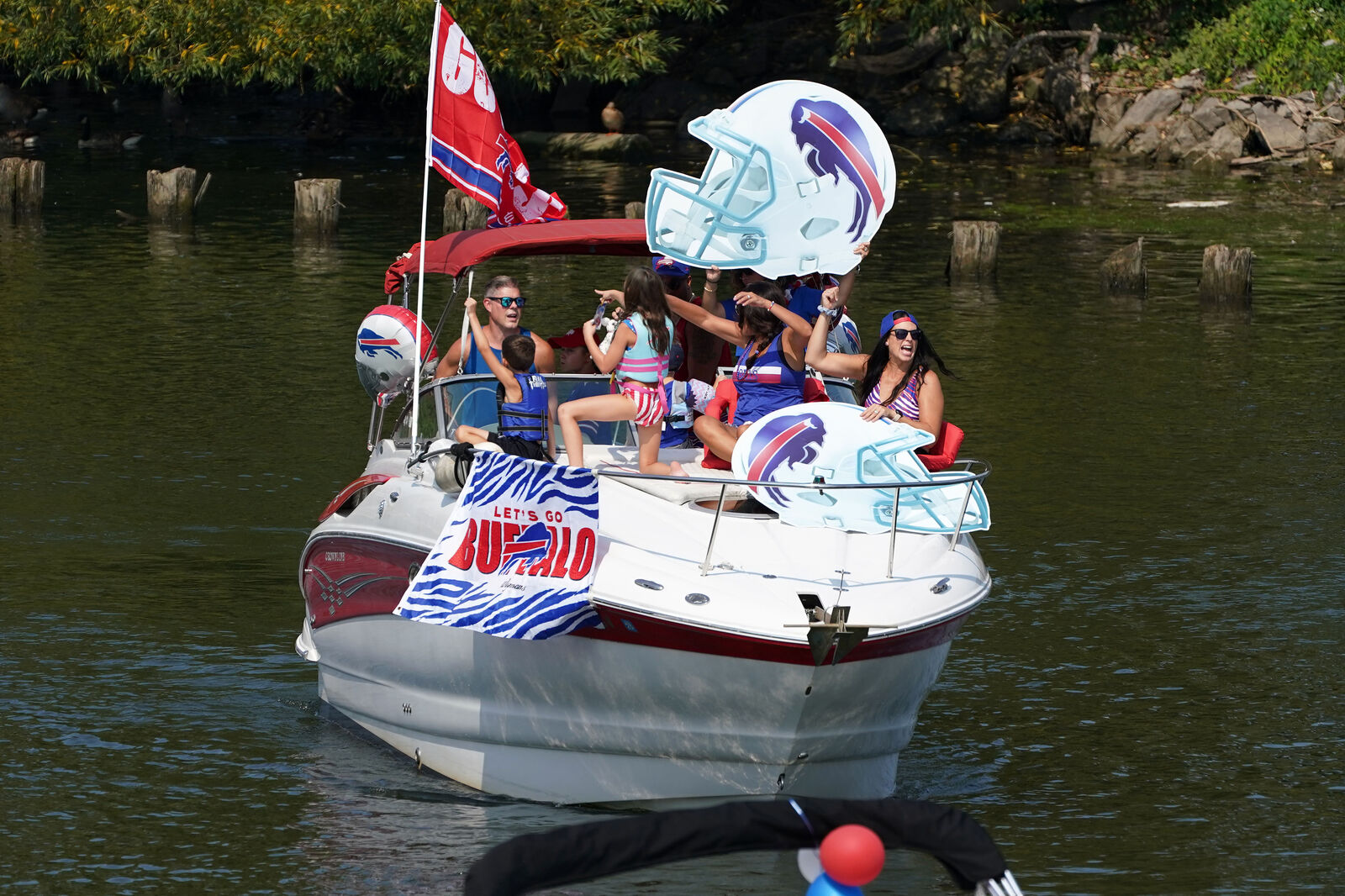 Bills Mafia Boat Parade